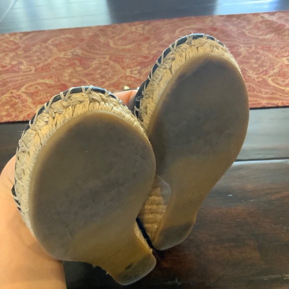 Valentino Rockstud black Espadrille Sandals,size 37, worn 4-5 times  $890, - Picture 9 of 11